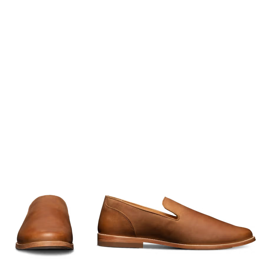 Tecovas The Monterrey Men's Cowhide Leather Loafers Slip On Shoes