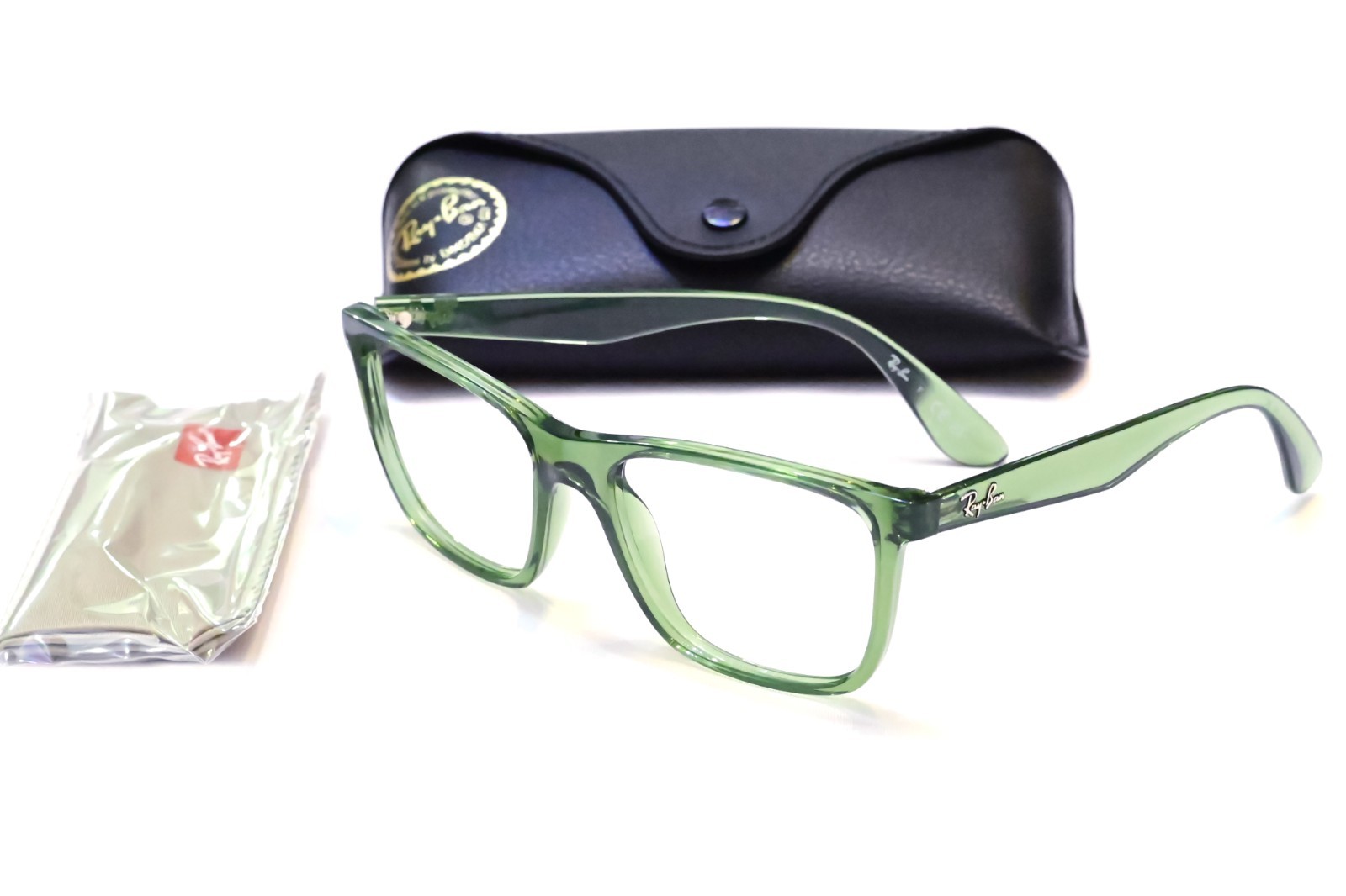 Ray-Ban RB4349I 6771/87 Green Frames Reading Glasses/Bifocal/Progressive Lenses Ray-Ban RB4349I 6771/87 Green Frames Reading Glasses/Bifocal/Progressive Lenses