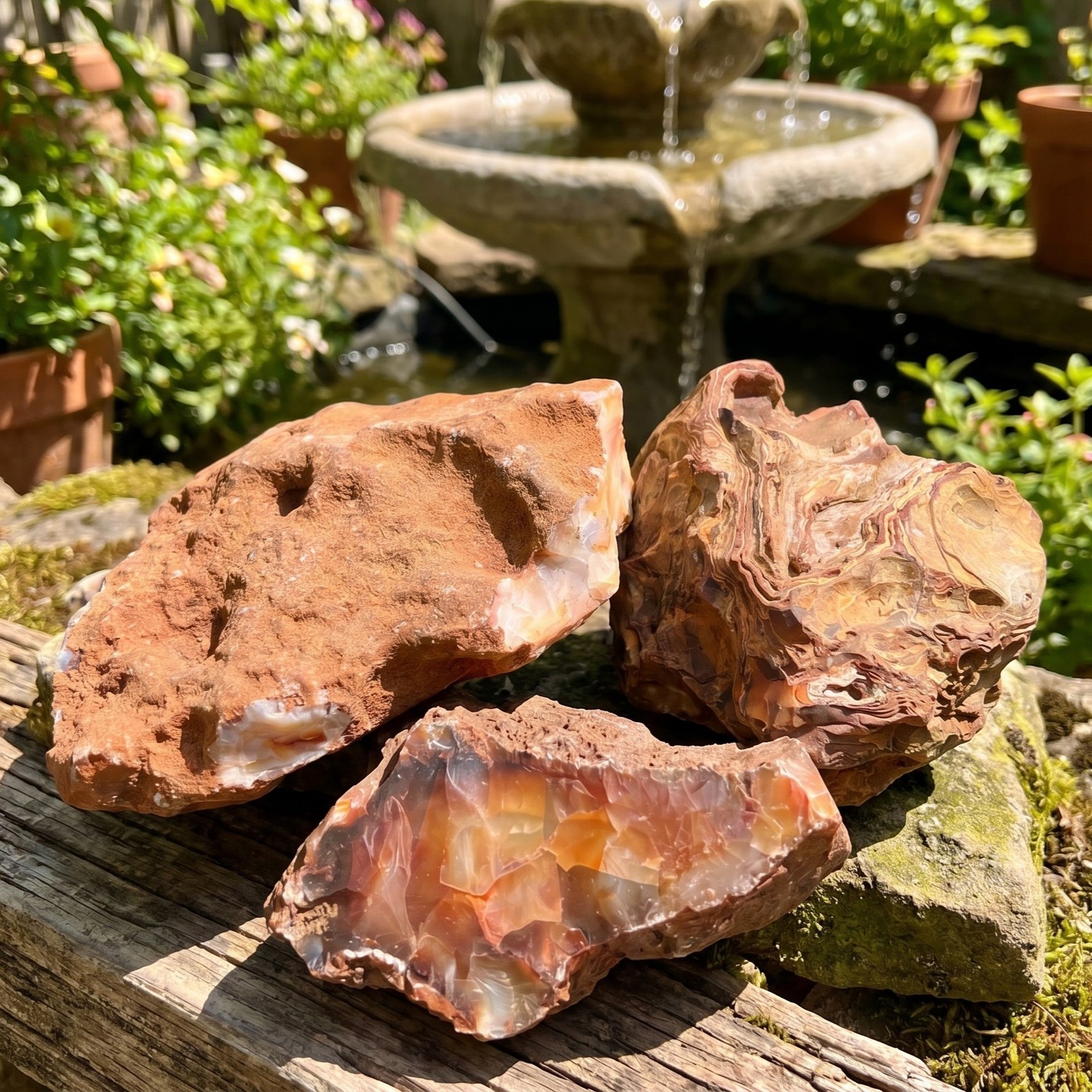 Extra Large Red Carnelian Agate Crystal Rough Raw Boulders (4-8 Inches) Extra Large Red Carnelian Agate Crystal Rough Raw Boulders (4-8 Inches)