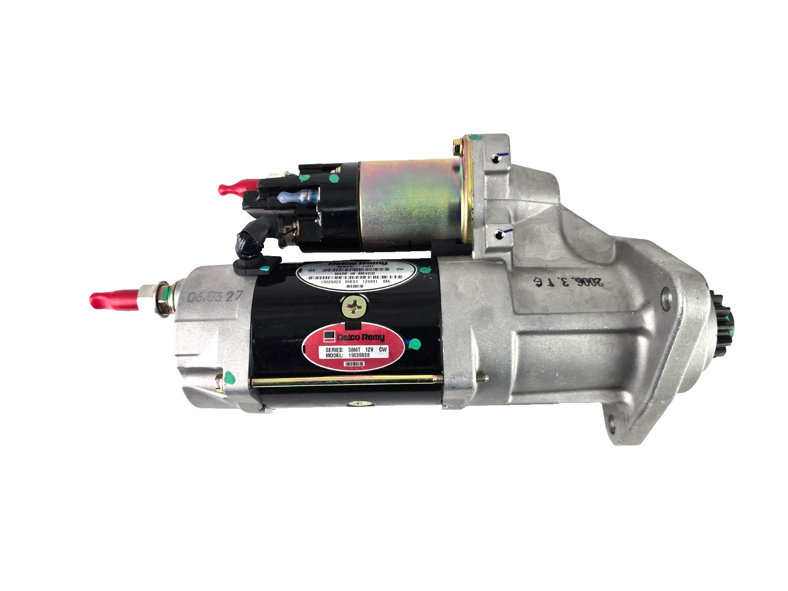 Genuine Delco Remy 38MT 12V Starter 19026028 for Cummins Detroit Freightliner