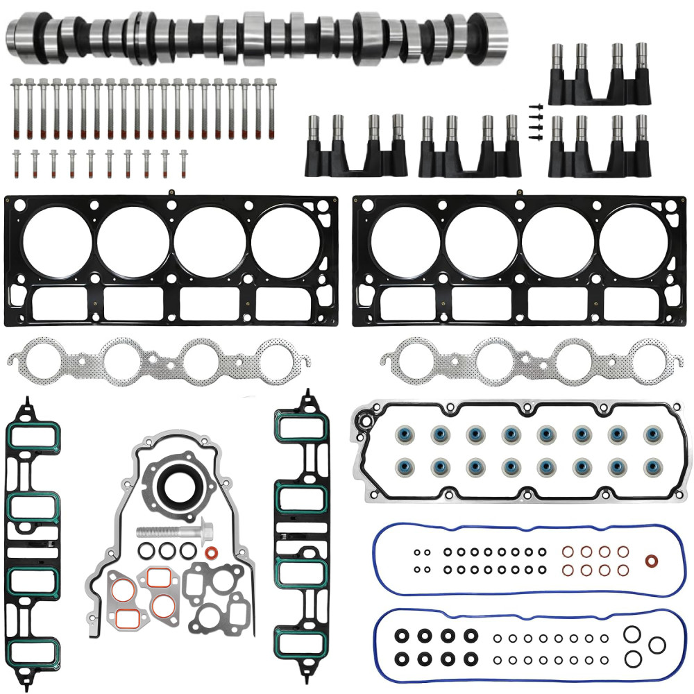6.0L Non AFM Lifters Camshaft Kit Fits 2011-2020 Chevy GMC Savana Sierra V8 6.0L Non AFM Lifters Camshaft Kit Fits 2011-2020 Chevy GMC Savana Sierra V8