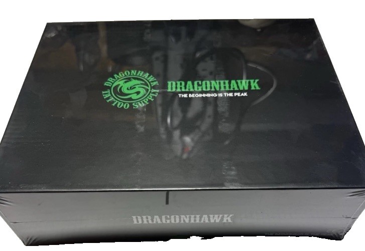 Dragonhawk L3 Wireless Tattoo Kit Full Set Rotary Pen Machine Sealed TZ-256-LY