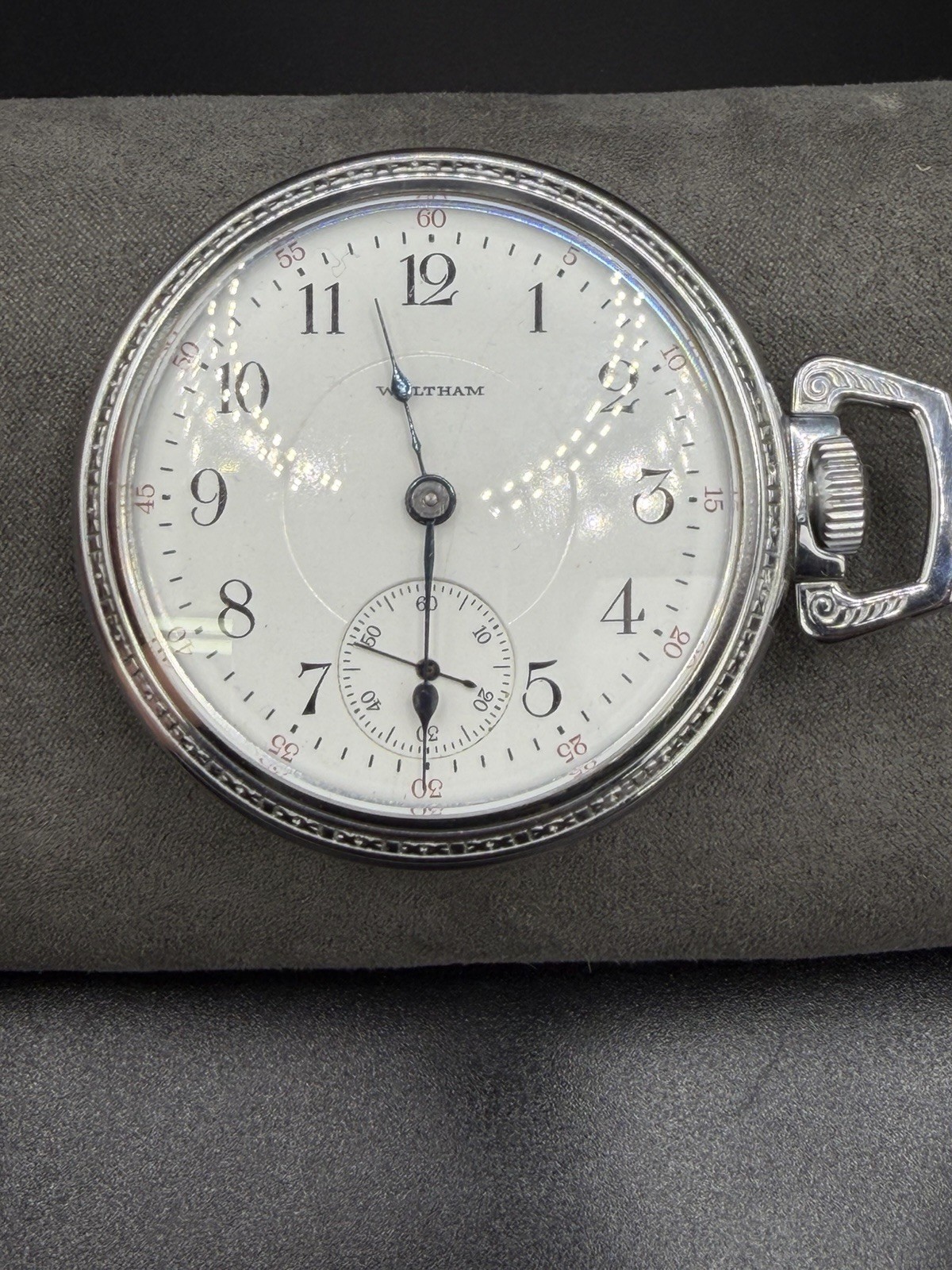 1903 WALTHAM RIVERSIDE POCKET WATCH 16S 17J MODEL 1899  RUNS