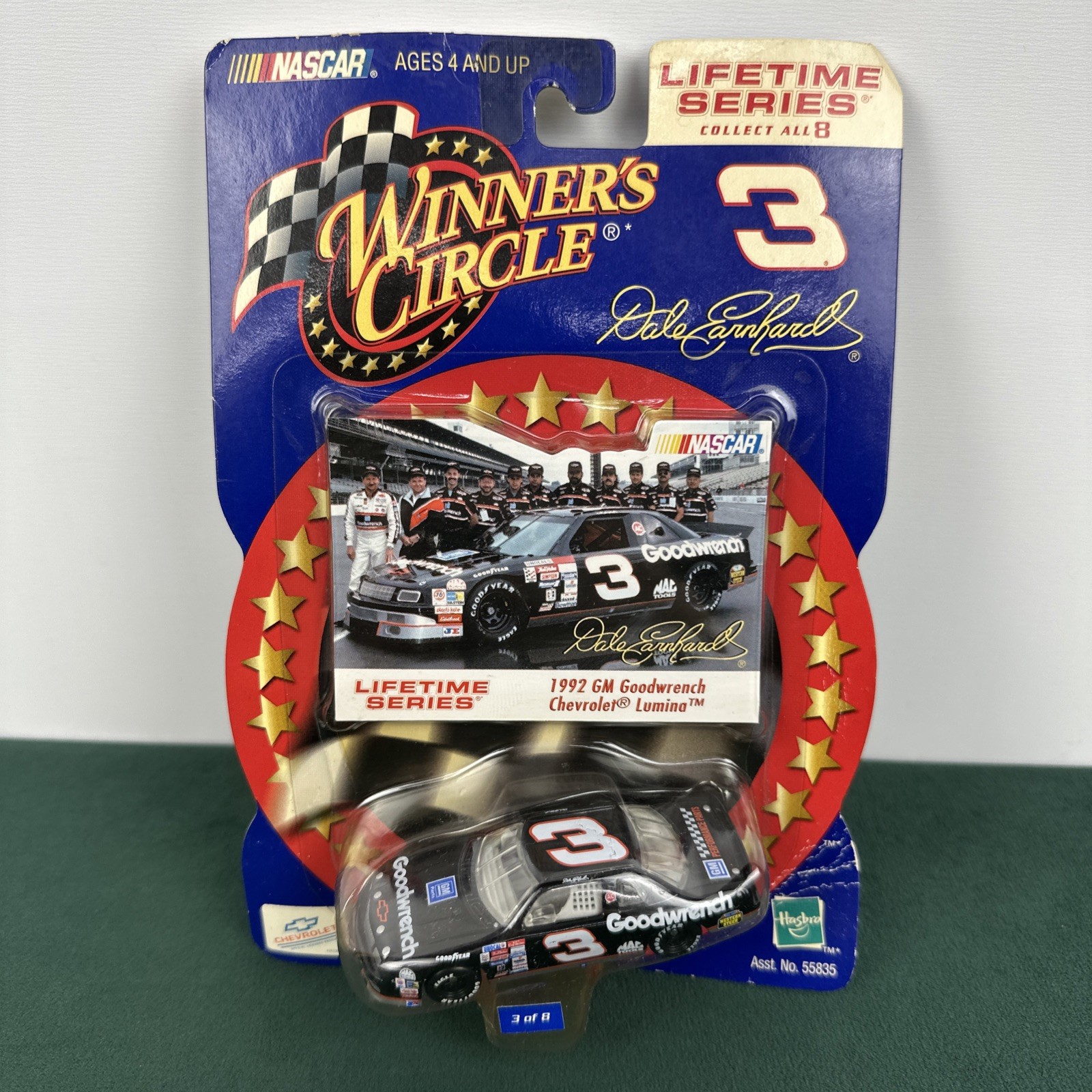 2001 Winner\'s Circle Lifetime Series 1:64 #3 Dale Earnhardt 1993 Goodwrench 