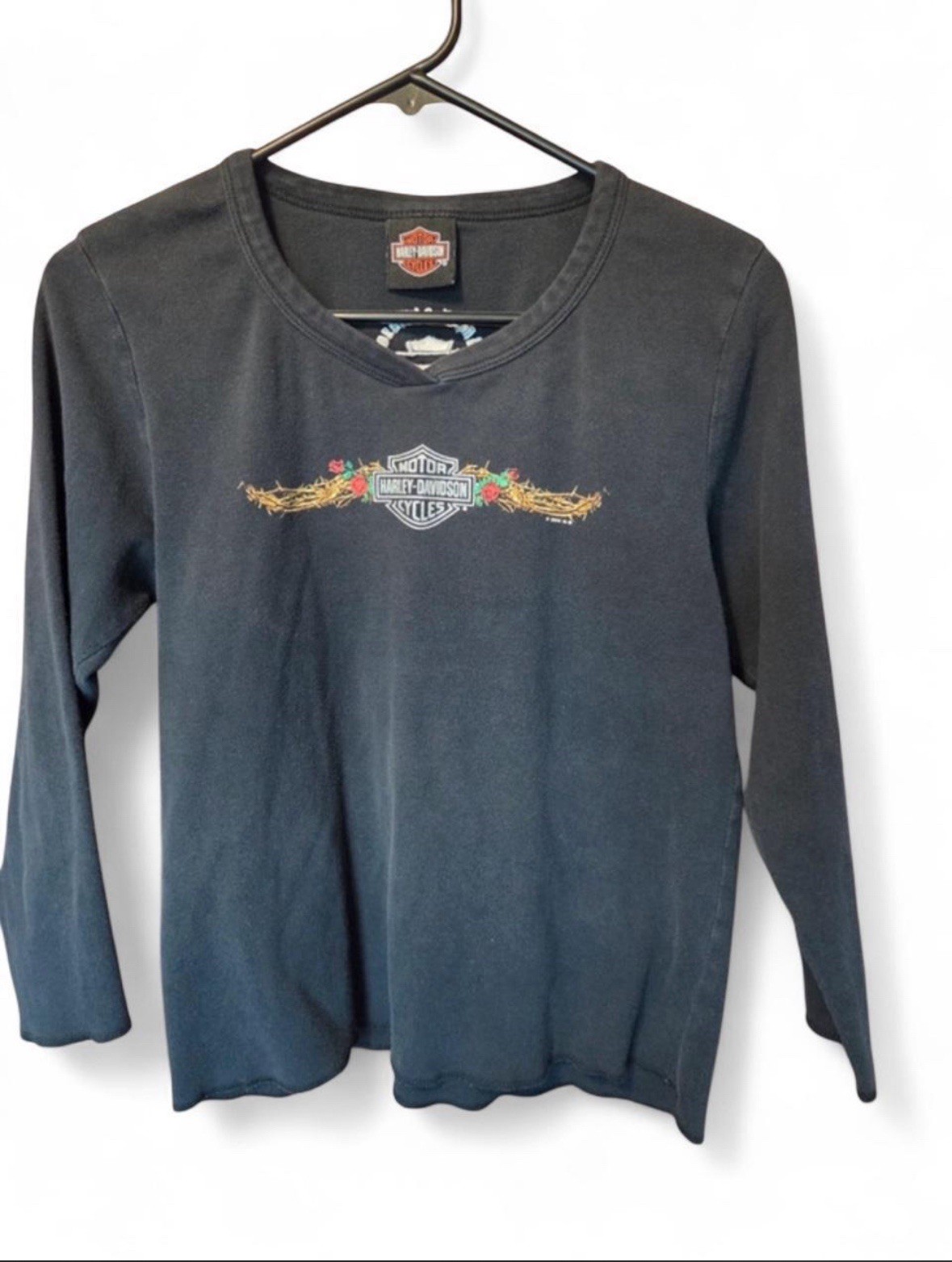 Harley-Davidson Vintage Cincinnati OH Long Sleeve Graphic T-Shirt Dark Gray Harley-Davidson Vintage Cincinnati OH Long Sleeve Graphic T-Shirt Dark Gray