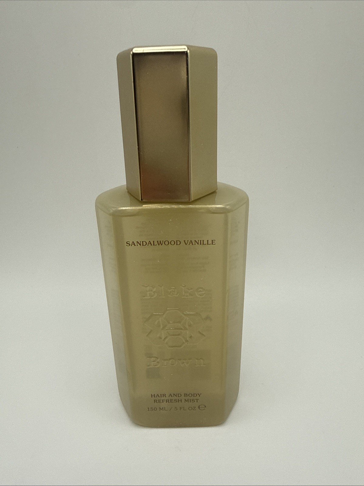 New Blake Brown SANDALWOOD VANILLE Hair & Body Refresh Mist Full Size 5 fl oz