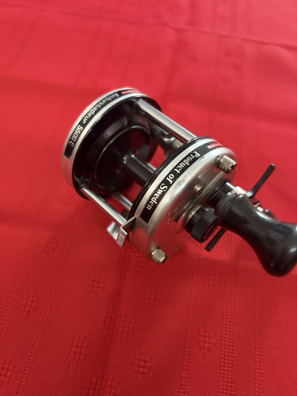Vintage Abu Garcia Ambassadeur 5500C Fishing Reel Sweden C 840500 Vintage Abu Garcia Ambassadeur 5500C Fishing Reel Sweden C 840500