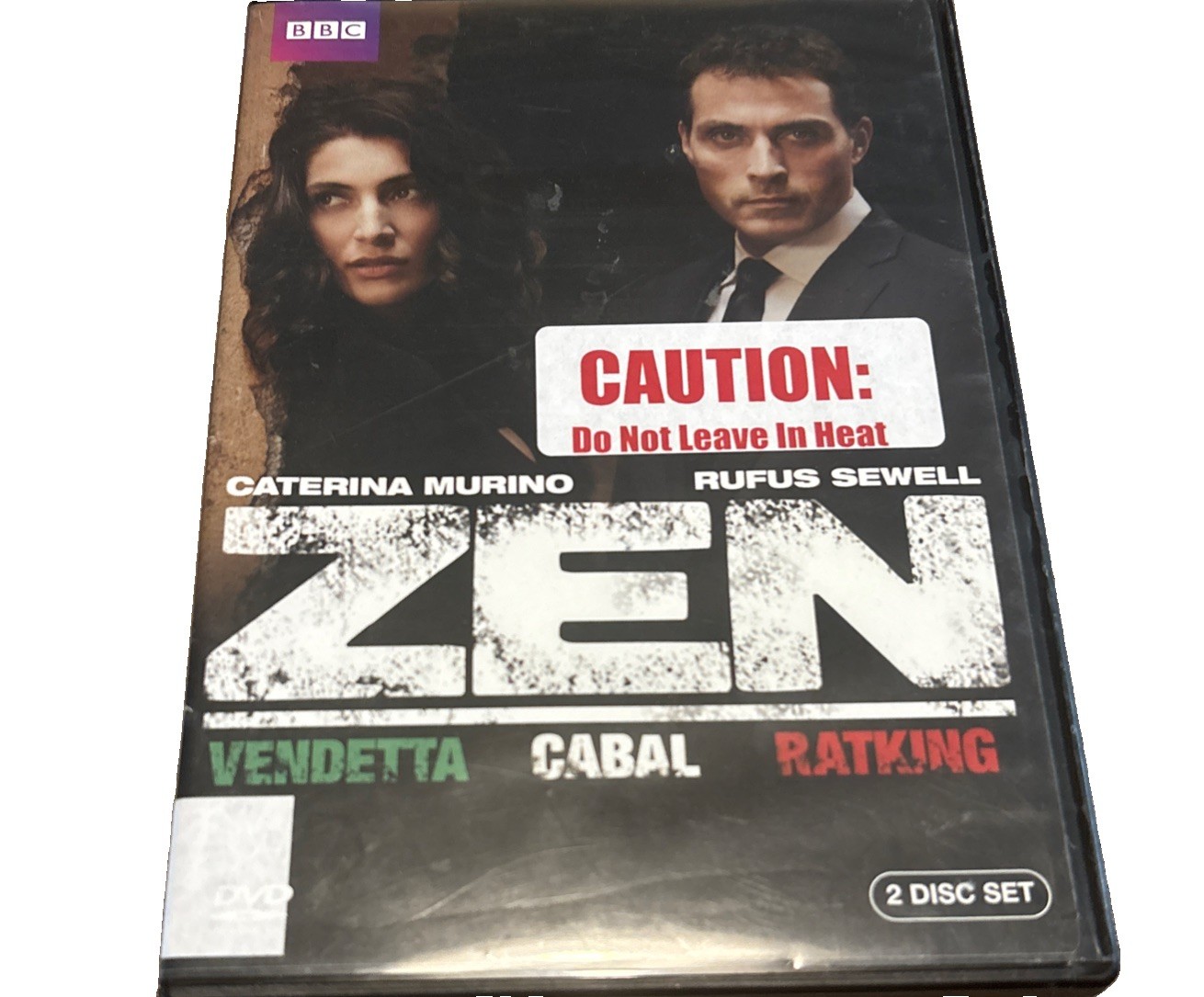 Zen: Vendetta Cabal Ratking 2-DVD Set BBC Ex-library Discs Good/Light Use Zen: Vendetta Cabal Ratking 2-DVD Set BBC Ex-library Discs Good/Light Use