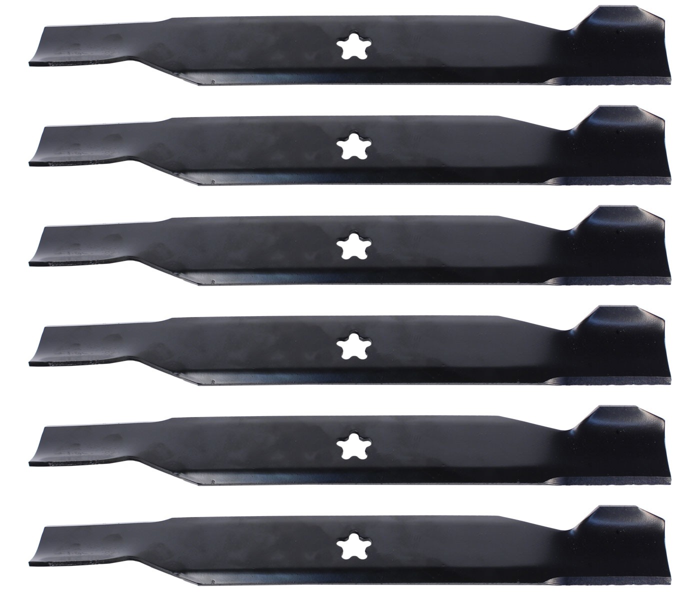 (6) USA Mower Blades® High Lift for Craftsman 127843 138498 138971 42\