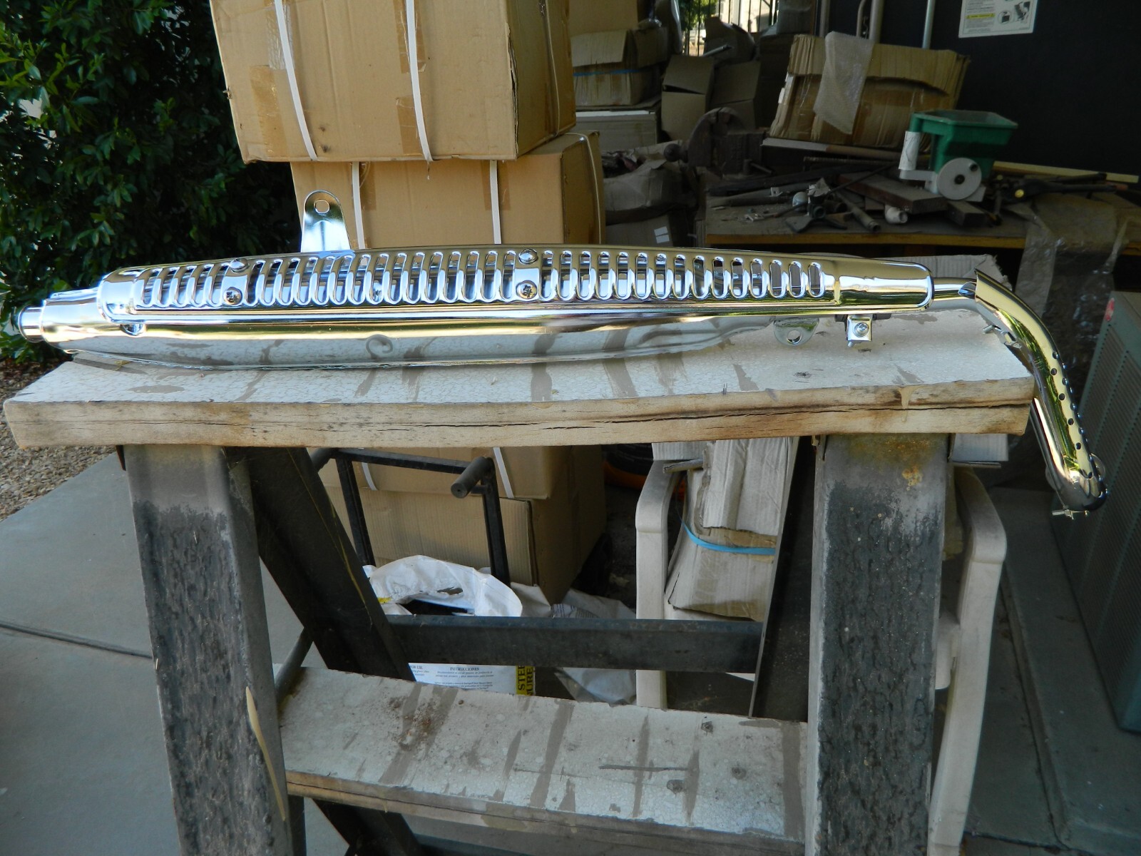 Ct70 Honda mini trail Hko Ko chrome exhaust system