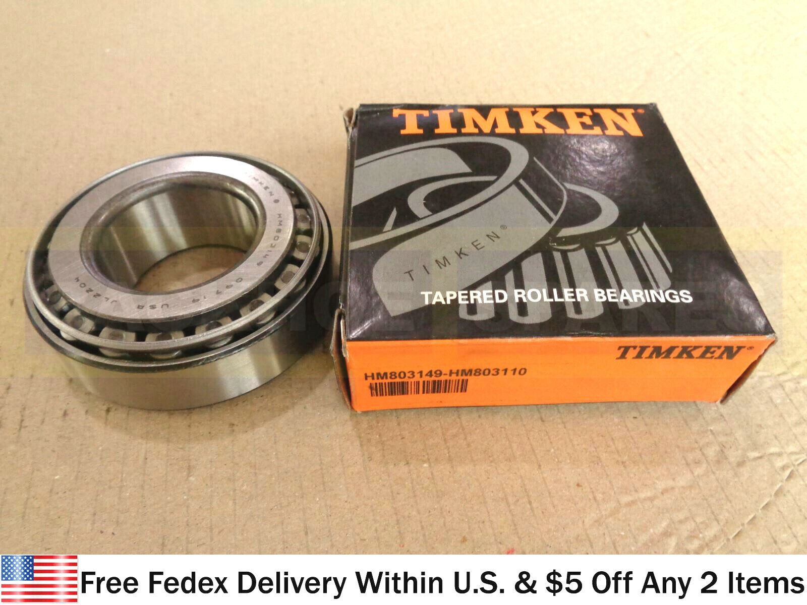 GENUINE TIMKEN TAPERED ROLLER BEARING HM803149 / HM803110 1.75 x 3.5 x 1.1874 \