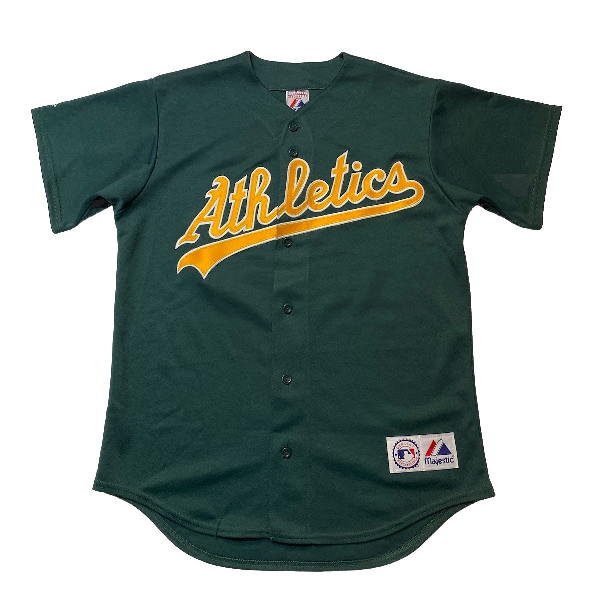 Oakland Athletics Jersey Mens Medium Green Vintage Majestic Sewn #20 Mark Mulder Oakland Athletics Jersey Mens Medium Green Vintage Majestic Sewn #20 Mark Mulder