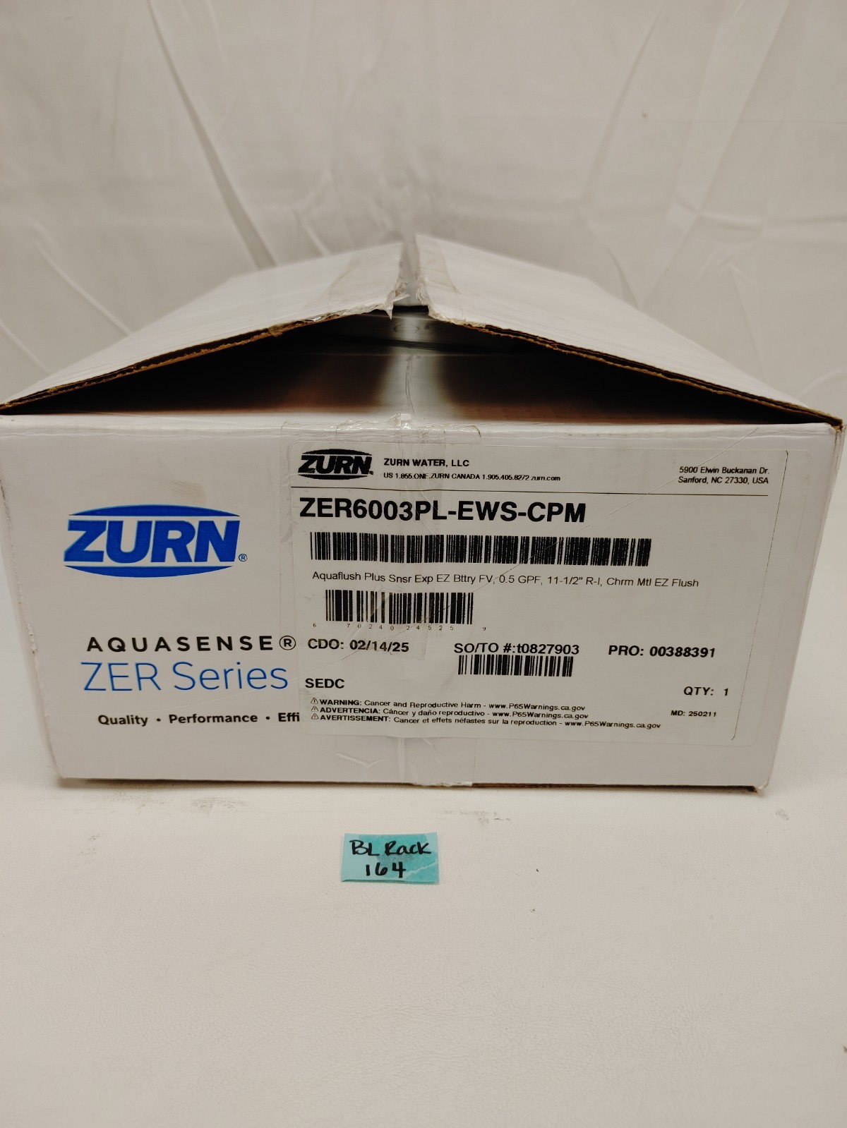 Zurn Zer Series Sensor Flush Valves- ZER6003PL-EWS-CPM