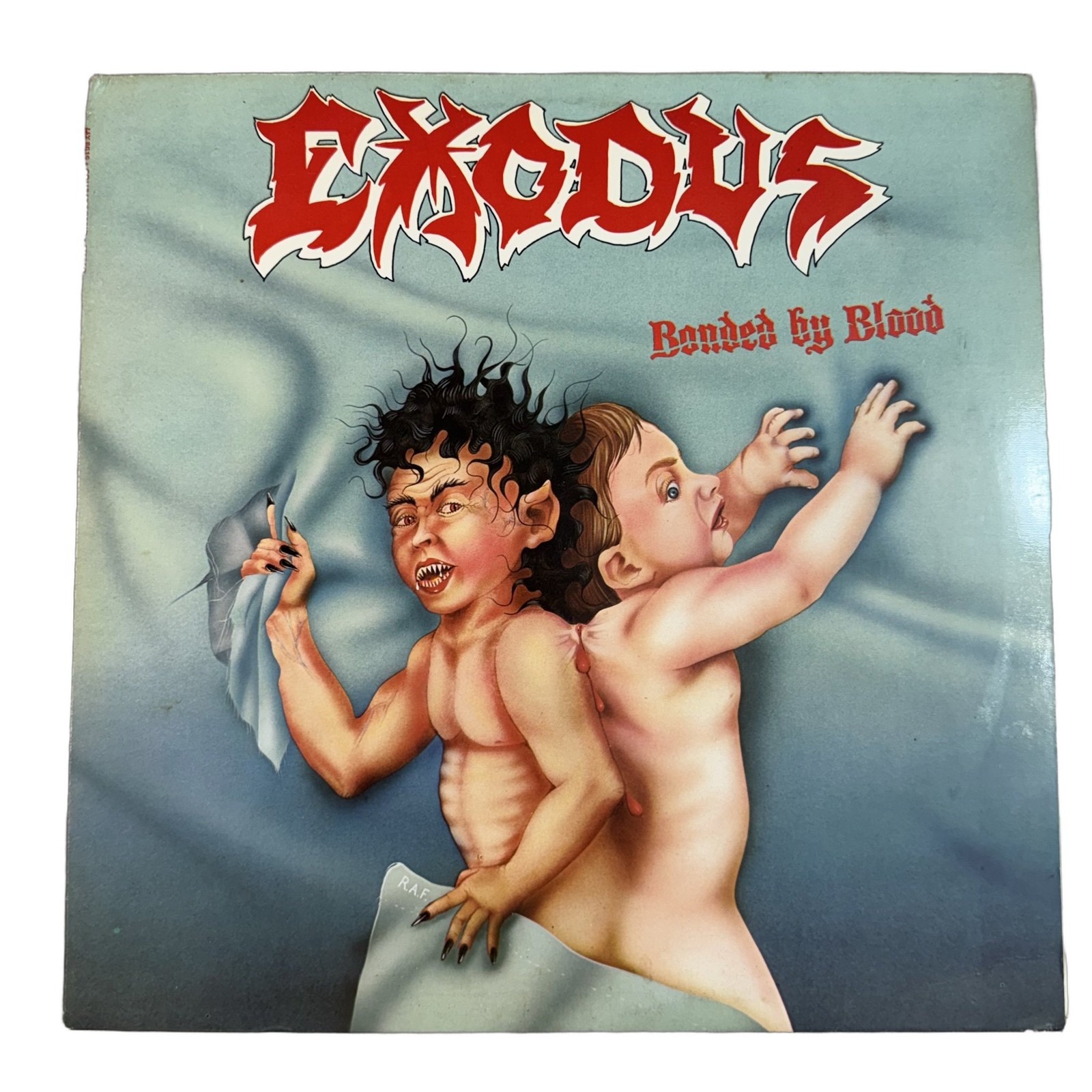 Exodus Bonded by Blood Vinyl Record Combat MX 8019 12
