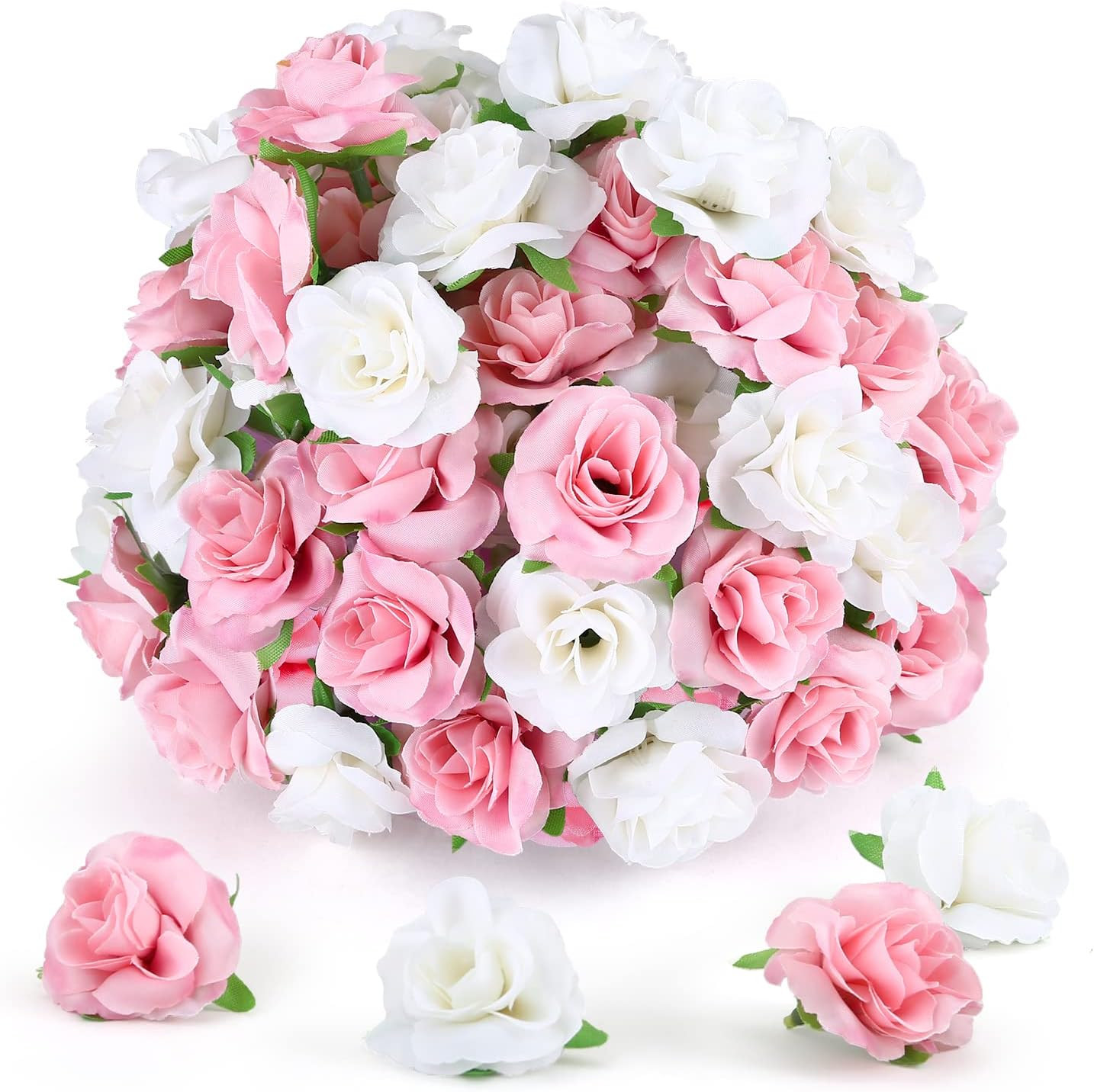 Yinsun 50Pcs Mini Roses, 1.57\
