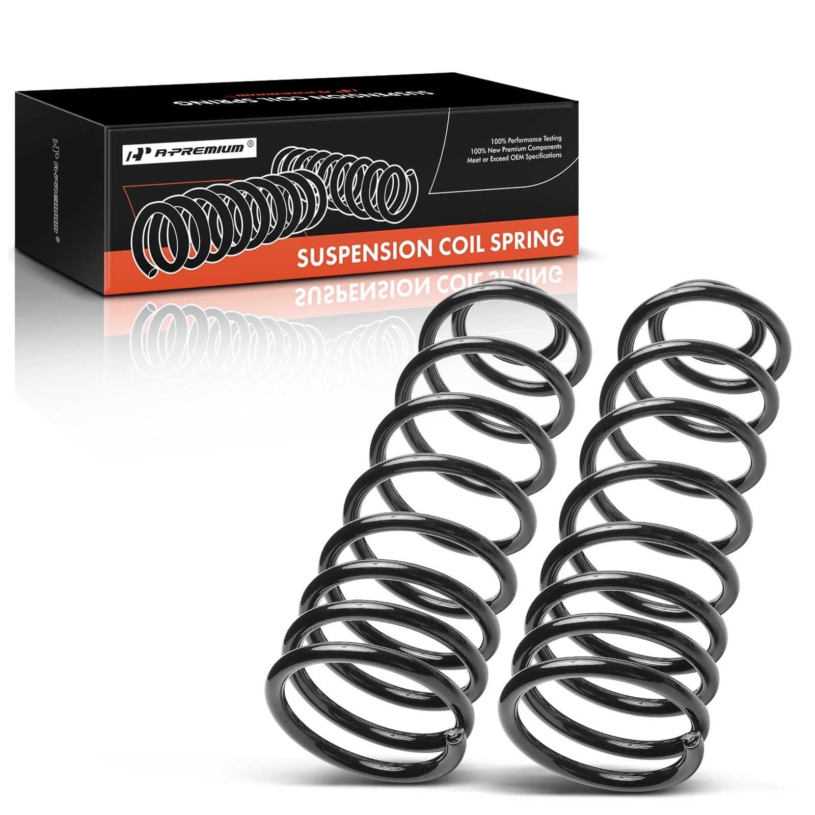 A-Premium 2Pcs Rear Suspension Coil Spring Set Compatible with Chevrolet Camaro A-Premium 2Pcs Rear Suspension Coil Spring Set Compatible with Chevrolet Camaro
