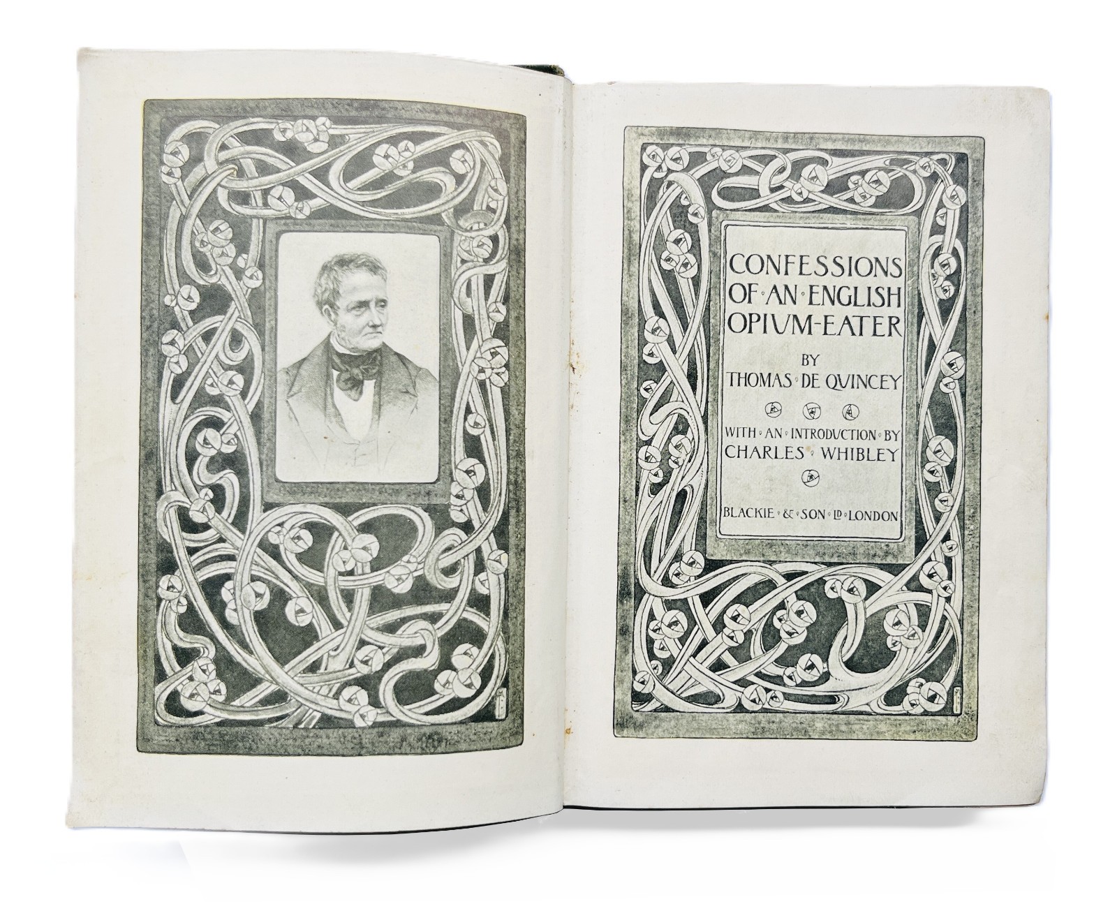 Antique The Opium Eater [1903] De Quincey -Georgian drug addiction Blackie & Son