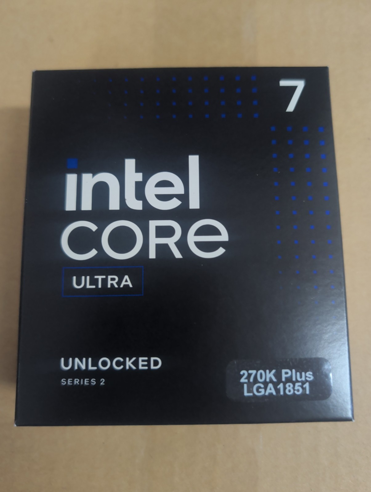 New in Box Intel Core Ultra 7 270K Plus Arrow Lake 24-Core LGA 1851 Processor