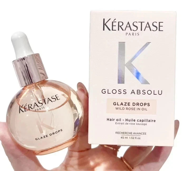 Kerastase Gloss Absolu Glaze Drops Anti-Frizz Hair Oil 1.52oz/45mL NEW
