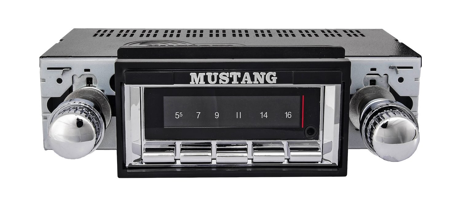 JEGS Classic 740 Series Radio w/Built-in Bluetooth for 1967-1973 Ford Mustang