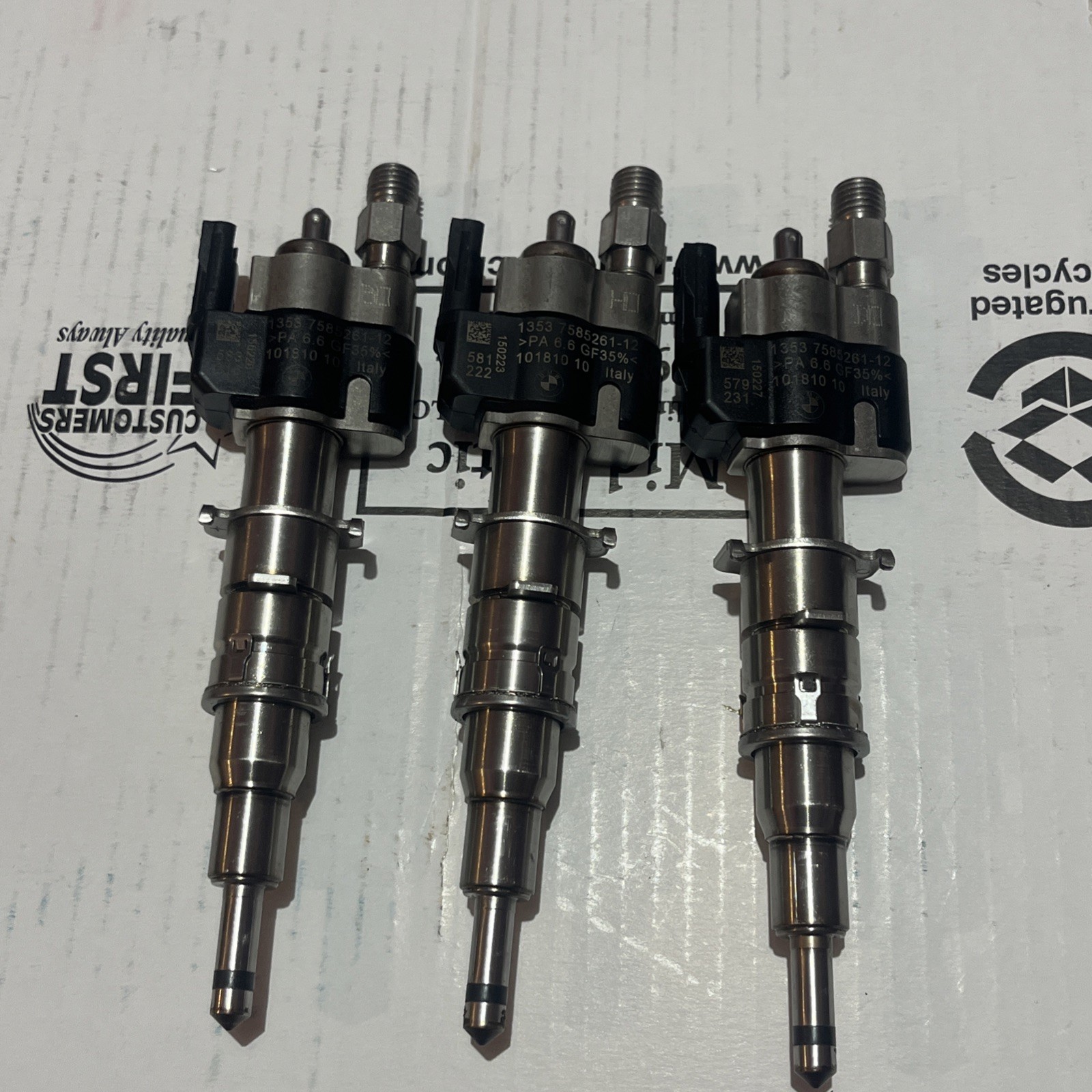 EACH ❗️OEM BMW INDEX 12 FUEL INJECTOR N54 N63 335i 135 535 550 750 X5 7585261-12