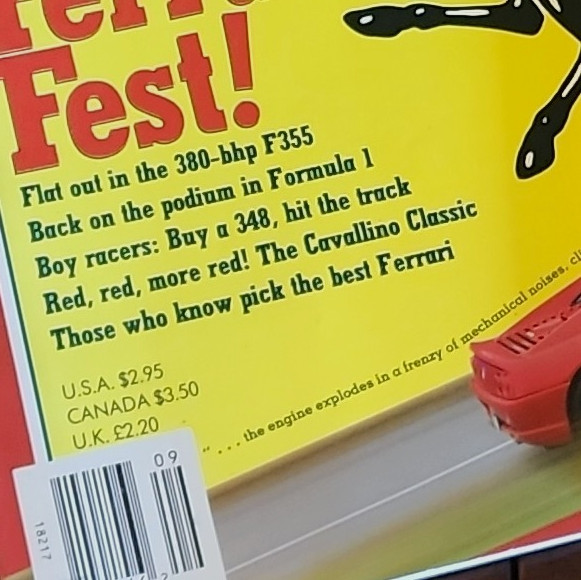 Vintage Ferrari Magazines Lot of 7