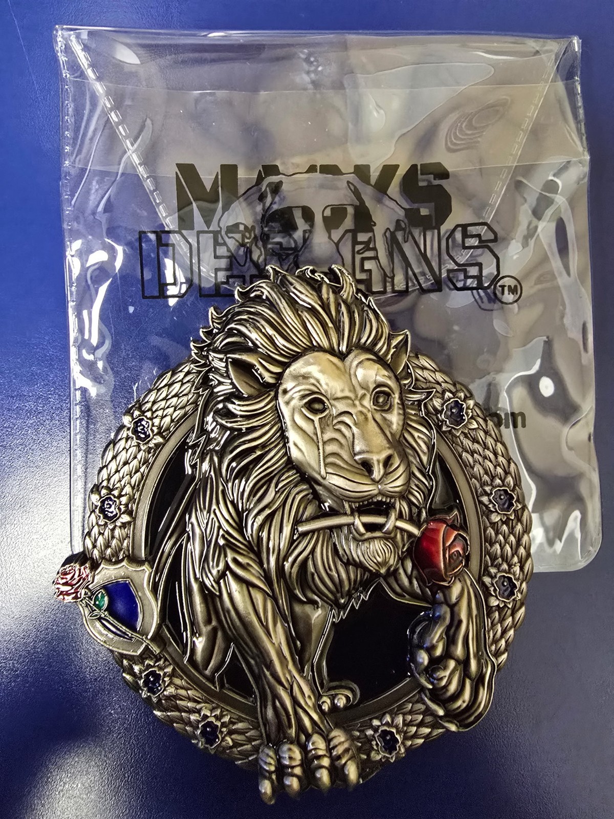 🔥RARE🔥 Mack Designs Lion Tampa Police Honor Guard Challenge Coin 🔥 🔥RARE🔥 Mack Designs Lion Tampa Police Honor Guard Challenge Coin 🔥