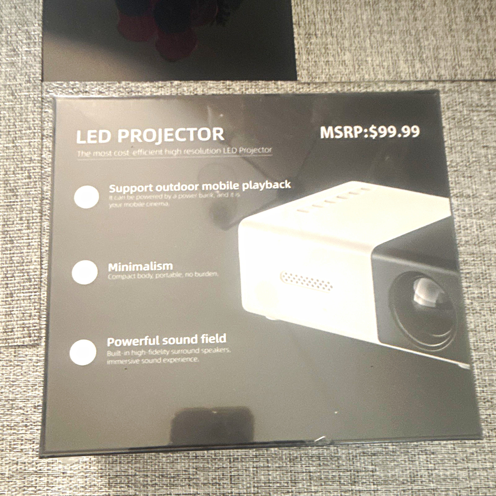 YG300 LED Portable Projector 1080P FHD 16:9 Built-In Speaker HDMI USB YG300 LED Portable Projector 1080P FHD 16:9 Built-In Speaker HDMI USB