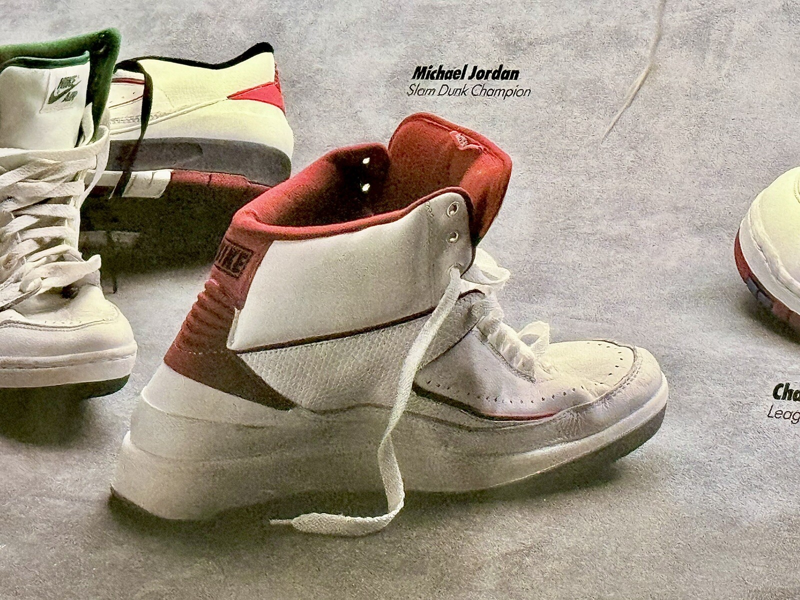Deadstock 1986 1987 Jordan 2 NIKE STORE DISPLAY POSTER “FINAL STATS” ~ $685 Firm
