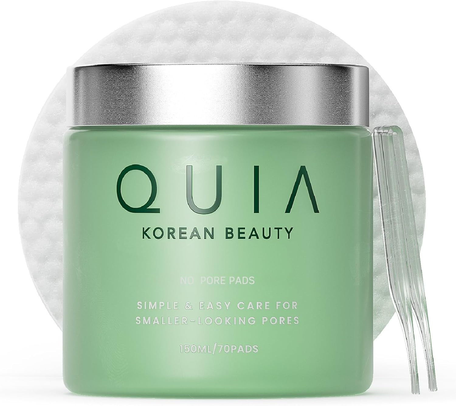 QUIA Toner Pads – AHA/BHA Dual-Action Exfoliate and Hydrate All in One – Soothin