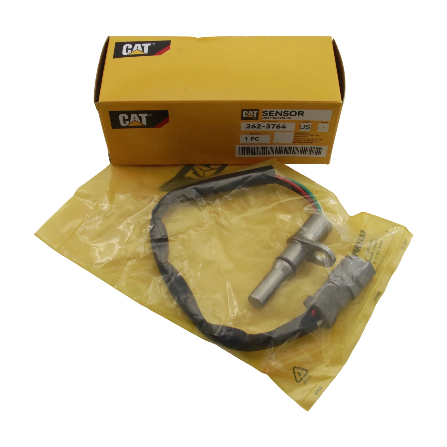 Caterpillar 262-3764 DRIVE Speed Sensor NOS Unused In Original Packaging SEALED