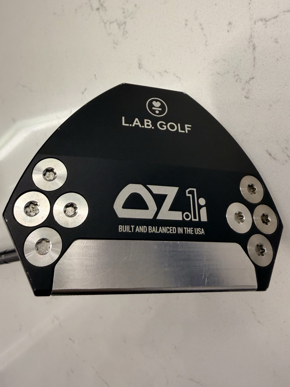 L.A.B. Golf OZ.1i Right-Handed Putter Lab Lie Angle Balanced L.A.B. Golf OZ.1i Right-Handed Putter Lab Lie Angle Balanced
