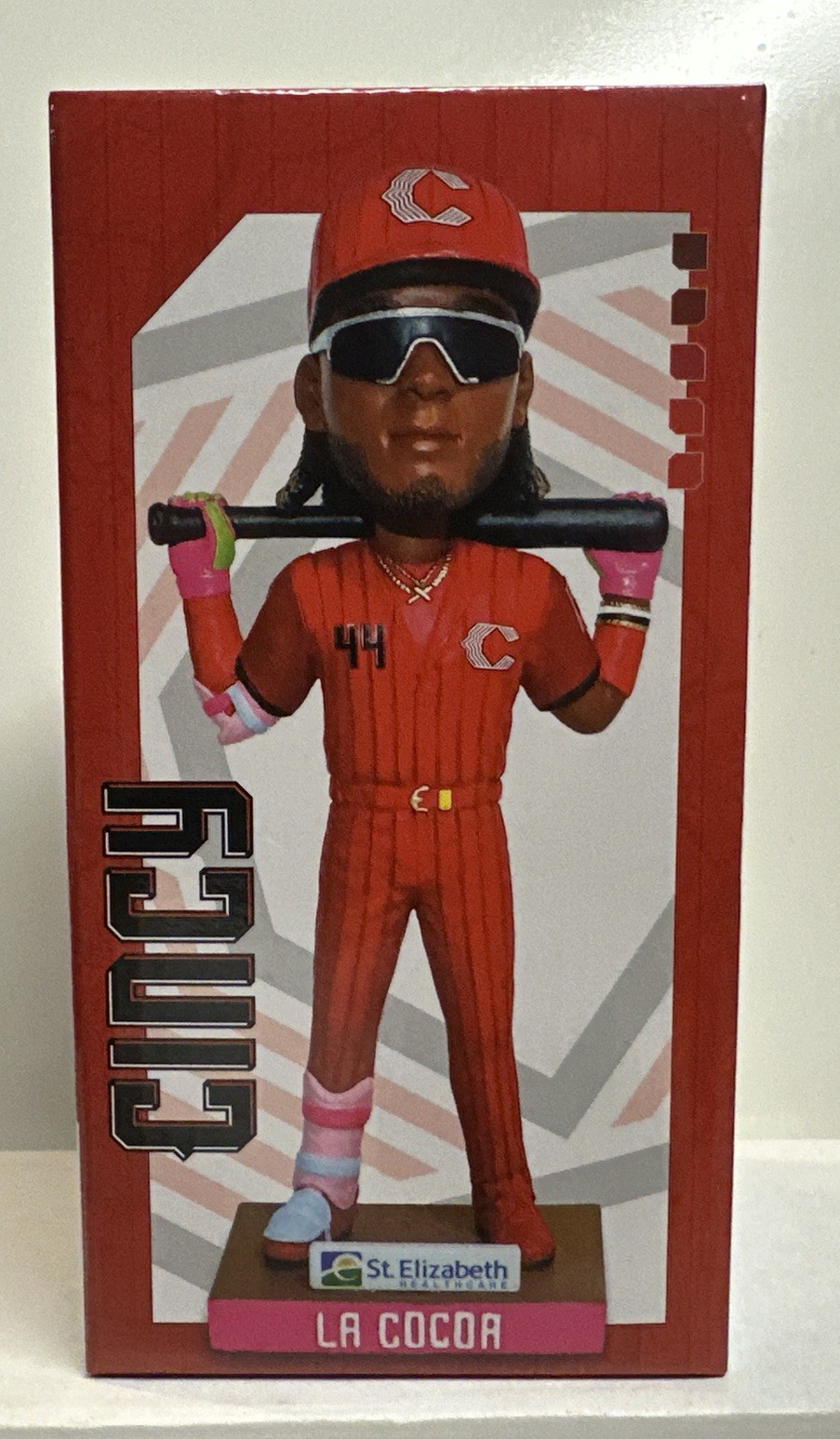2026 Cincinnati Reds City Connect 2.0 Elly De La Cruz Bobblehead SGA 2026 Cincinnati Reds City Connect 2.0 Elly De La Cruz Bobblehead SGA