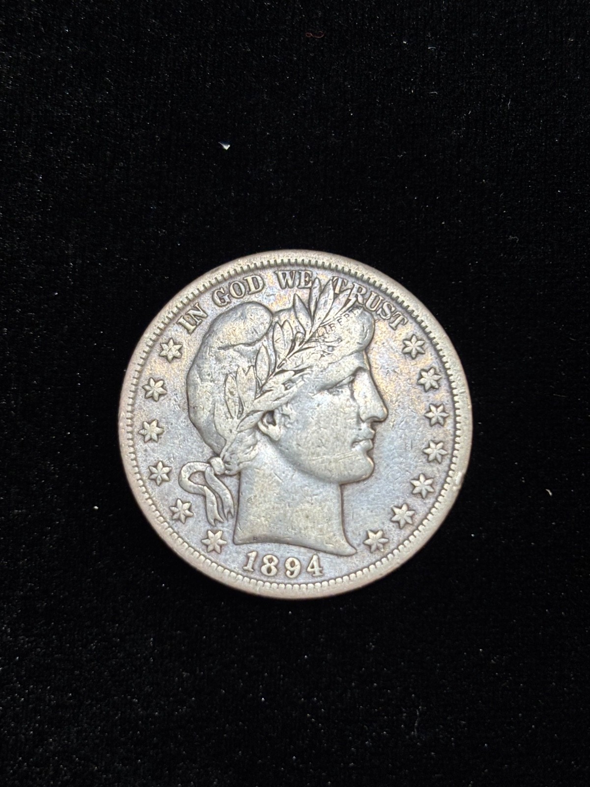 1894-O Barber Half Dollar VF+|New Orleans Mint|Coxey\'s Army Year|90% Silver|#304