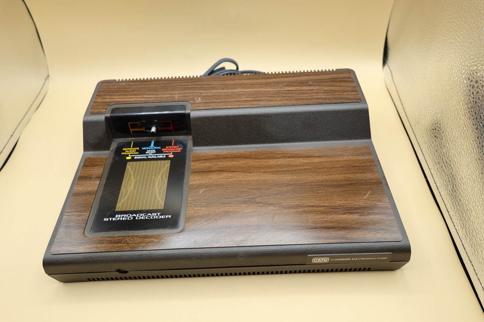 Vintage NAP Consumer Electronics Broadcast Stereo Decoder 1985 Rare