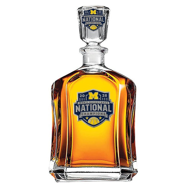 2026 Michigan Basketball Championship Capitol Decanter