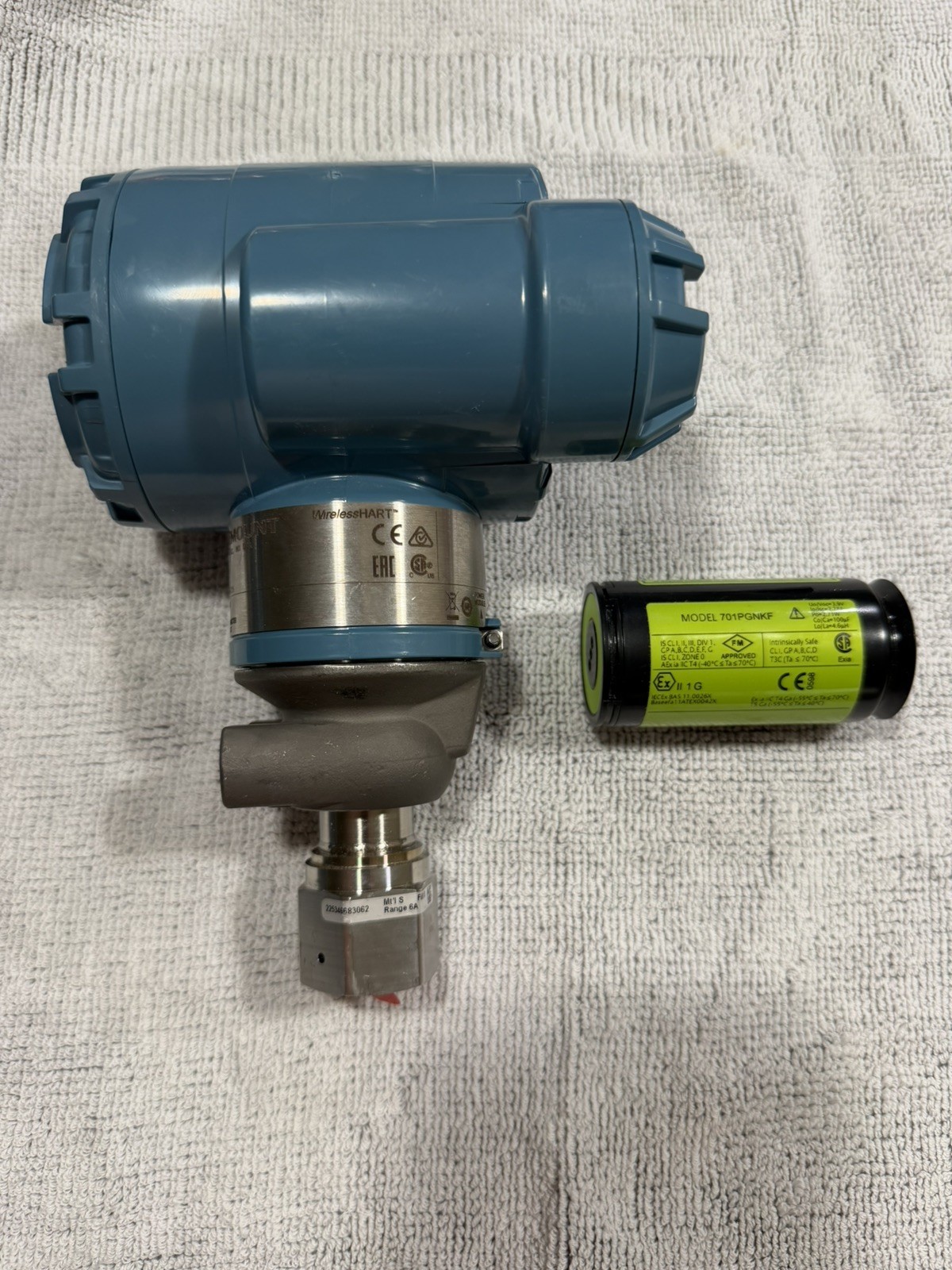 emerson 3051tg6x2f21pwa3wp5m5 rosemount wireless pressure transmitter