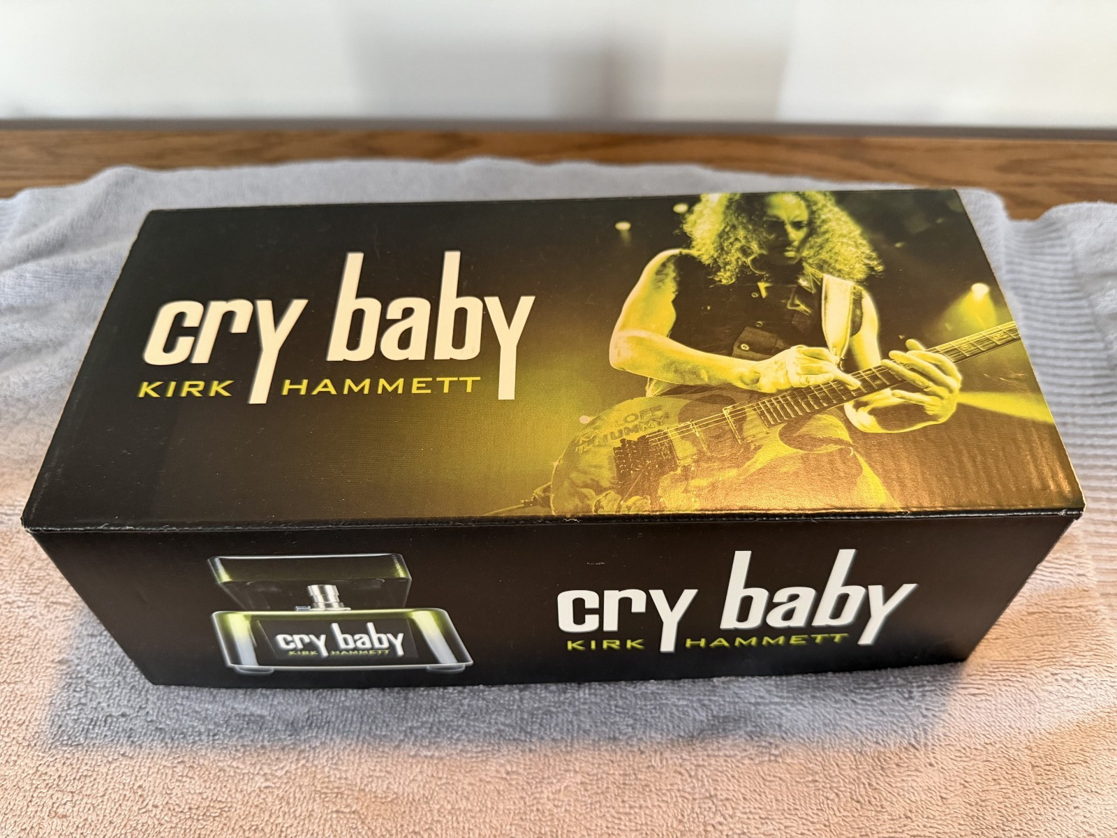 Dunlop KH95 Kirk Hammett Cry Baby Wah Pedal Black/Green w/ Ibanez AC109 Adapter Dunlop KH95 Kirk Hammett Cry Baby Wah Pedal Black/Green w/ Ibanez AC109 Adapter