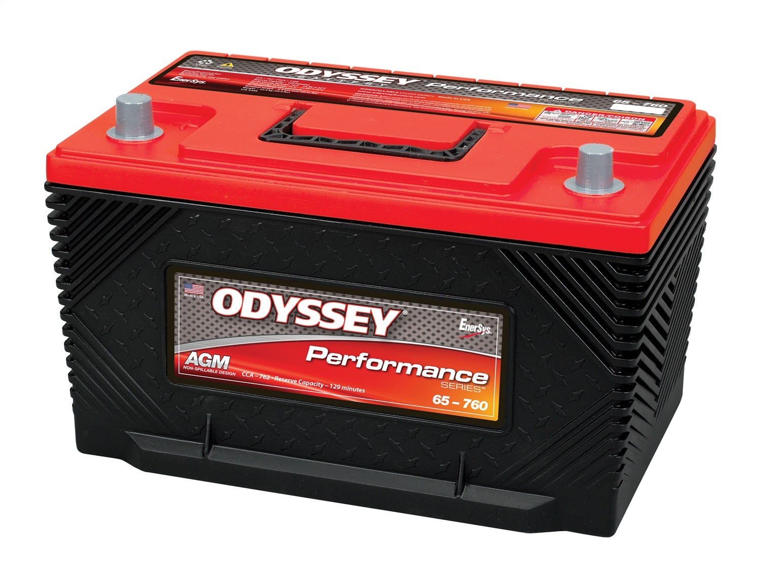 Odyssey Battery Heavy Duty ODP-AGM65 Performance Automotive Battery Group 65 AGM