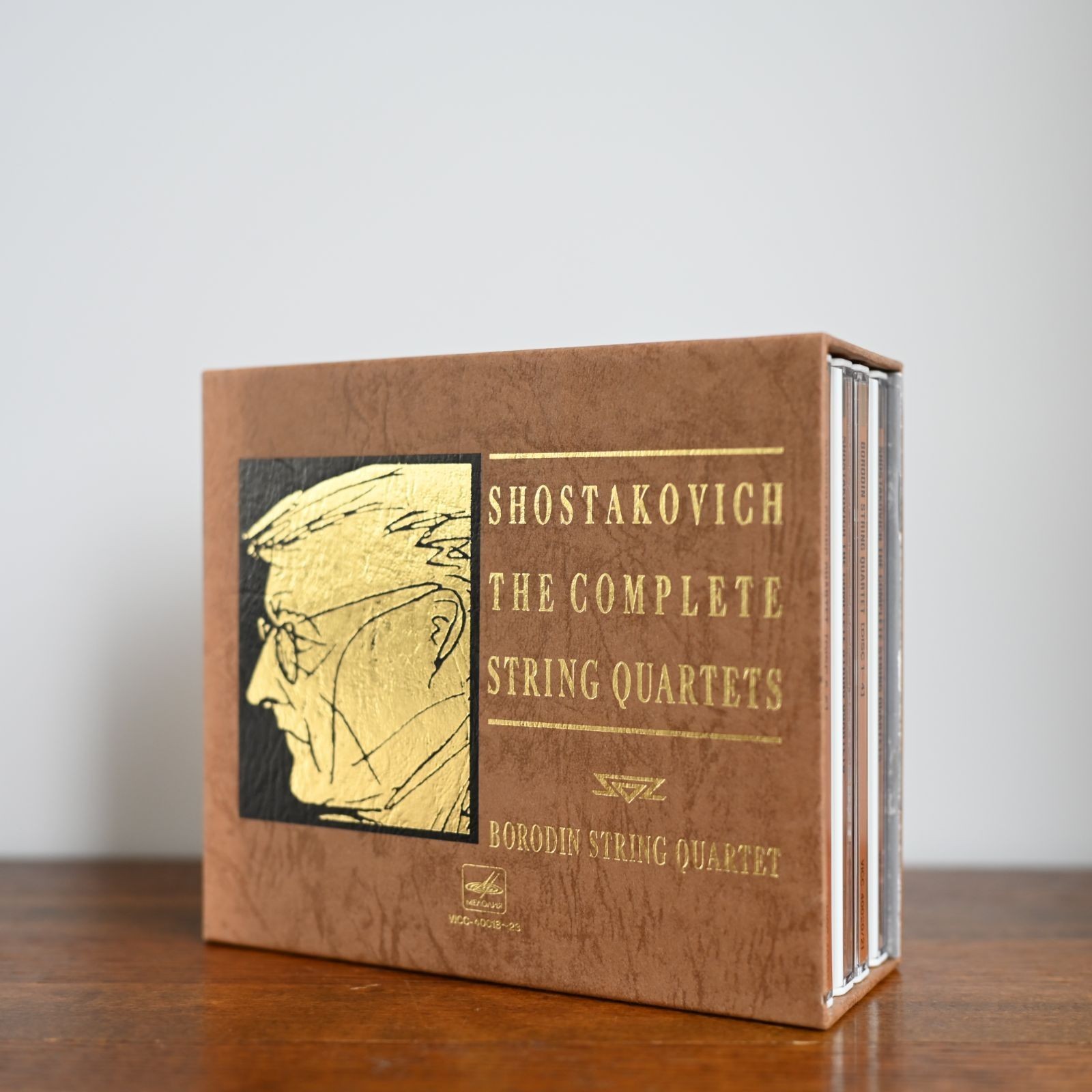 SHOSTAKOVICH THE COMPLETE STRING QUARTETS CD Box Set Limited Edition Classical