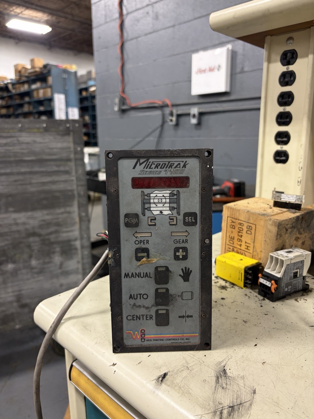 Web Printing Controls Inc Microtrak Series 9400 Controller Refurb 865-630-00