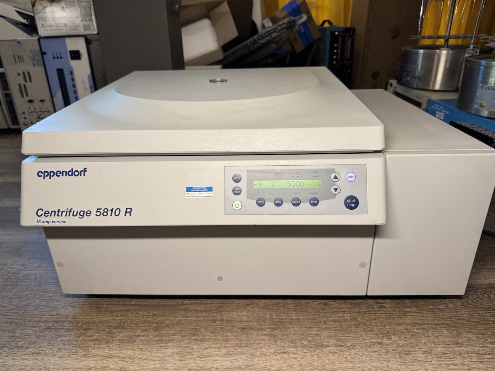 Eppendorf 5810R Refrigerated Centrifuge w/ A-4-44 Rotor + Buckets – Fully Tested
