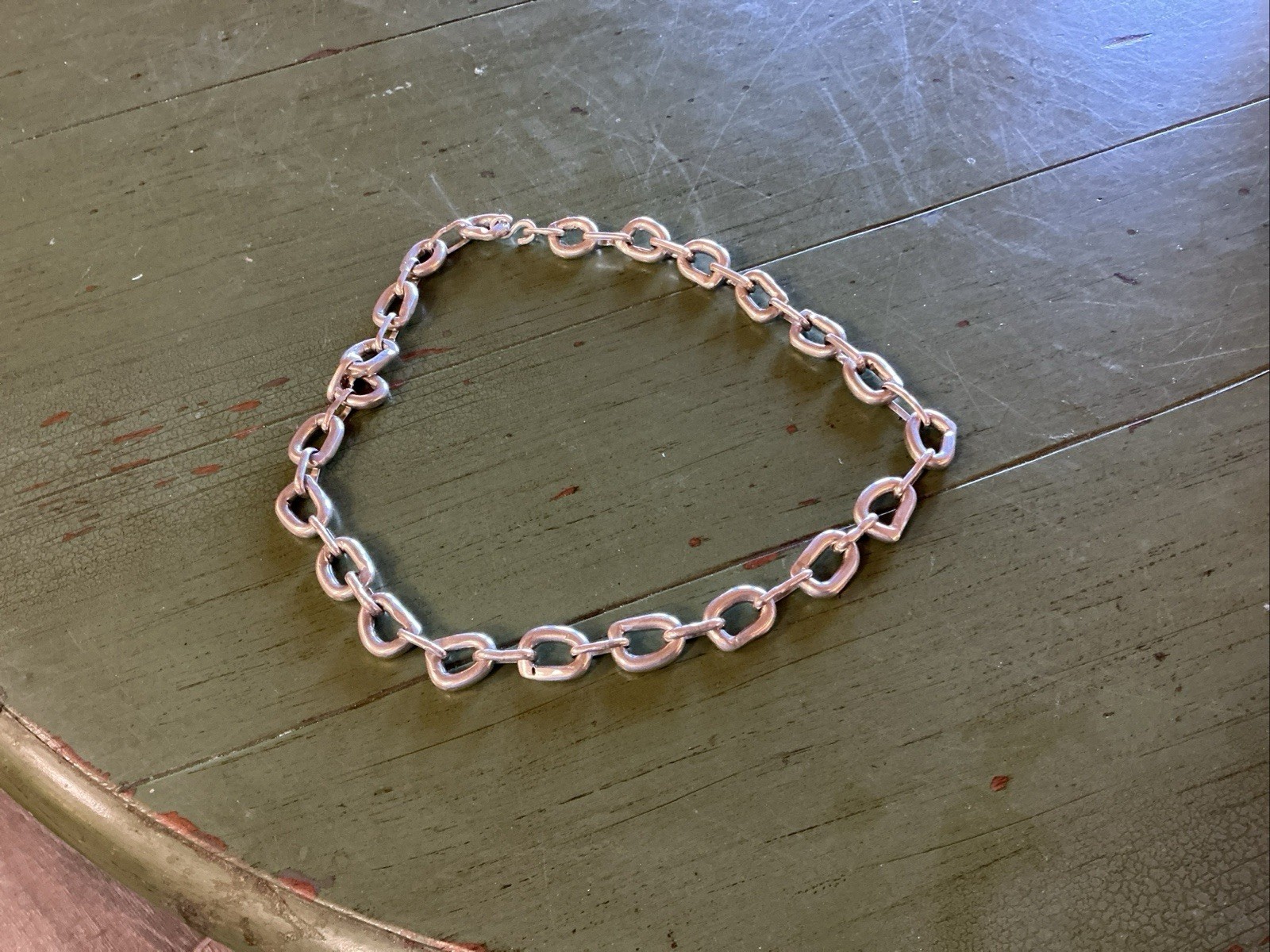 vintage navajo chain sterling Necklace vintage navajo chain sterling Necklace