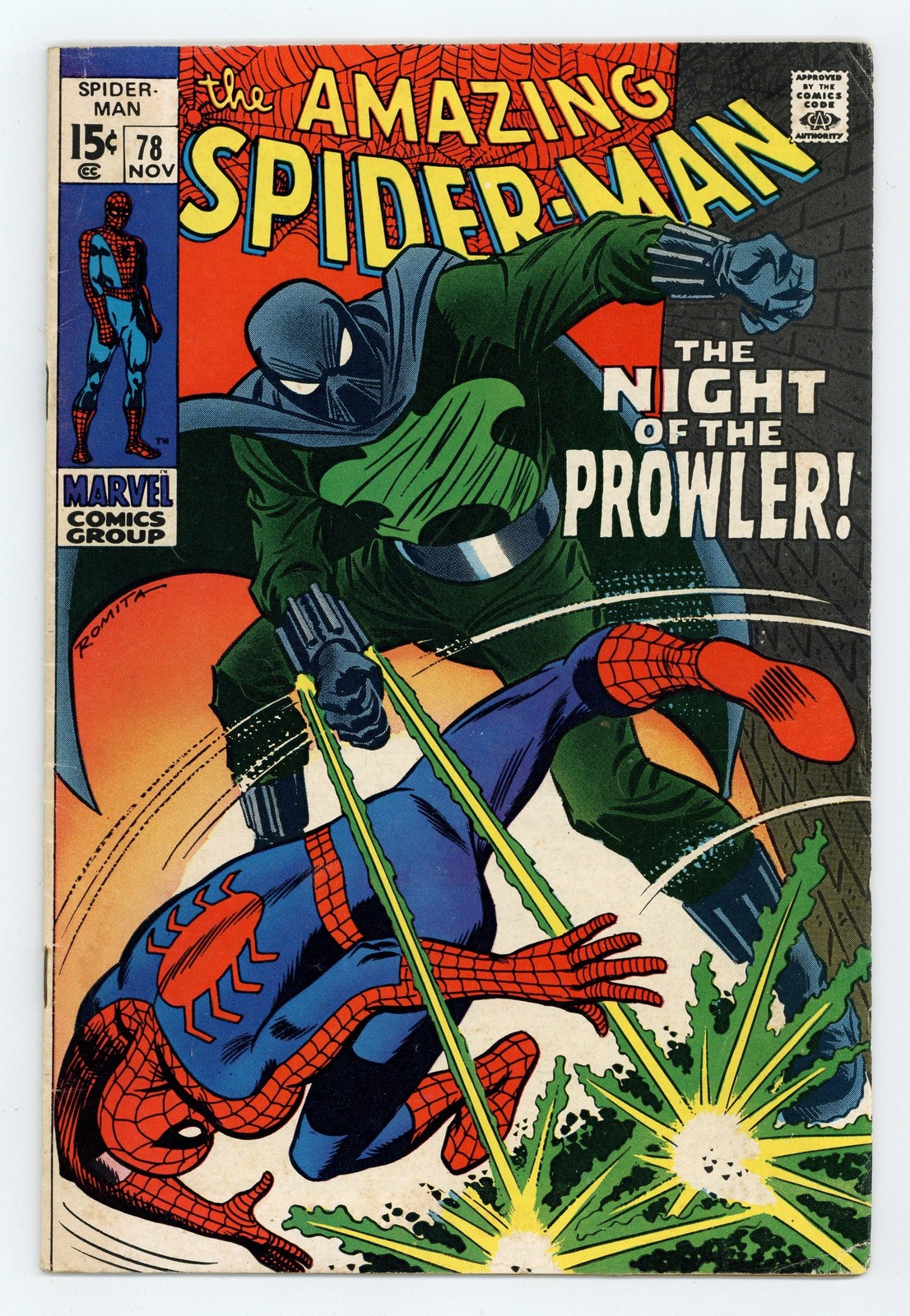 Amazing Spider-Man #78 VG- 3.5 1969