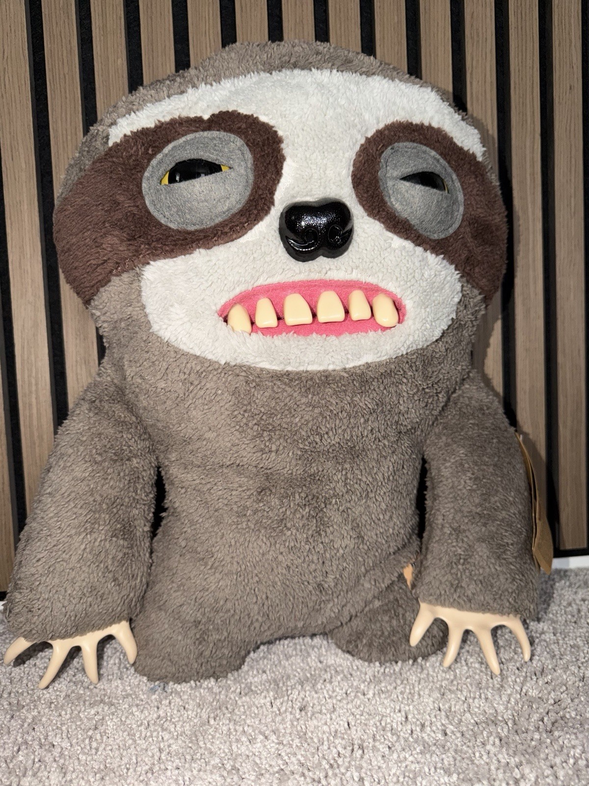 Fuggler Bigg Fugg Series 2 Large Ugly Cute Monster Sickening Sloth Plush Doll