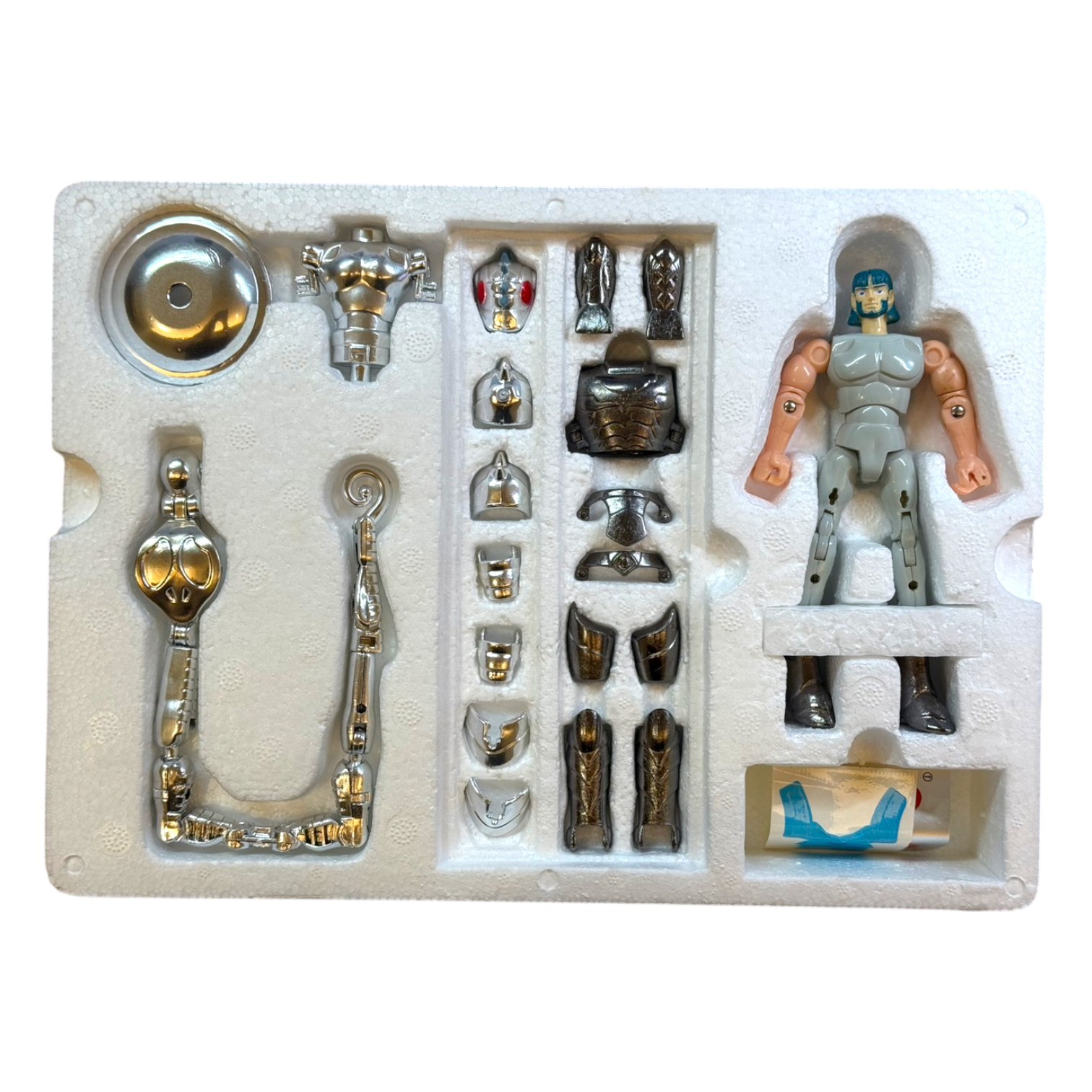 1990's Vintage Sendo Saint Seiya SG-2003-01C Phecda Gamma Thor Black/Silver