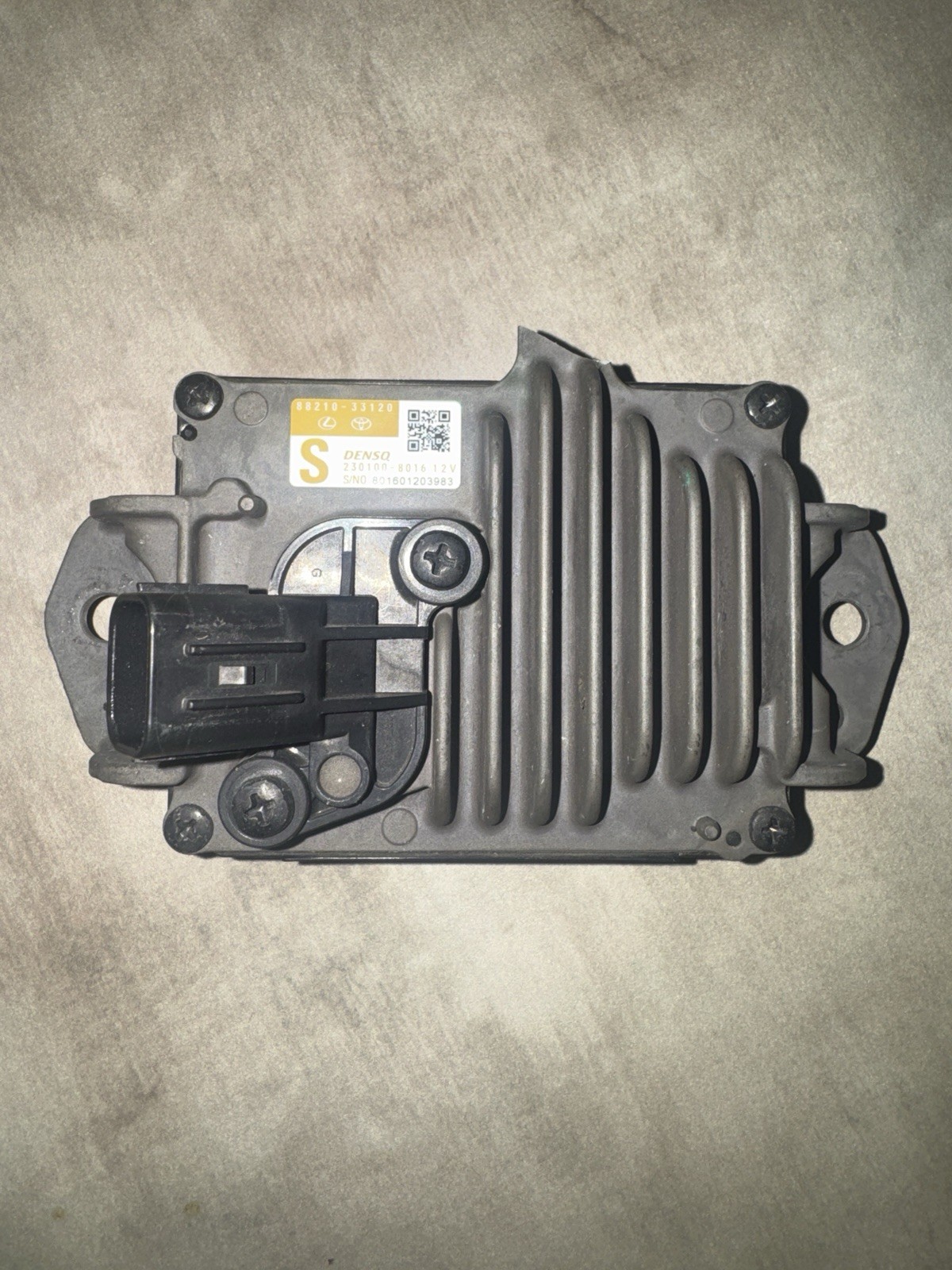 OEM Toyota Lexus Cruise Control Distance Sensor Radar 88210-33120 Assembly Works OEM Toyota Lexus Cruise Control Distance Sensor Radar 88210-33120 Assembly Works