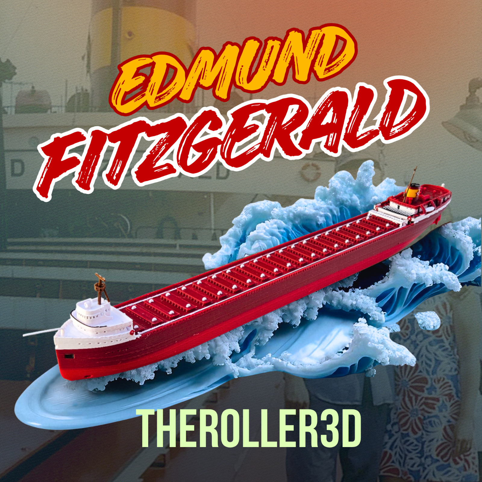 SS Edmund Fitzgerald Collector Model, 12\