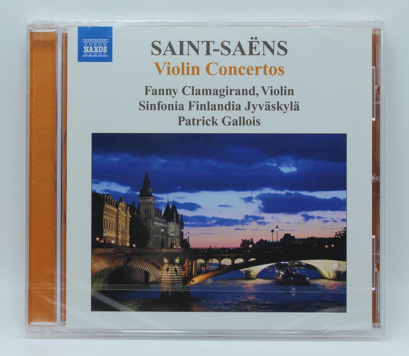 CAMILLE SAINT-SAENS Violin Concertos 1, 2 & 3 Fanny Clamagirand Classical CD