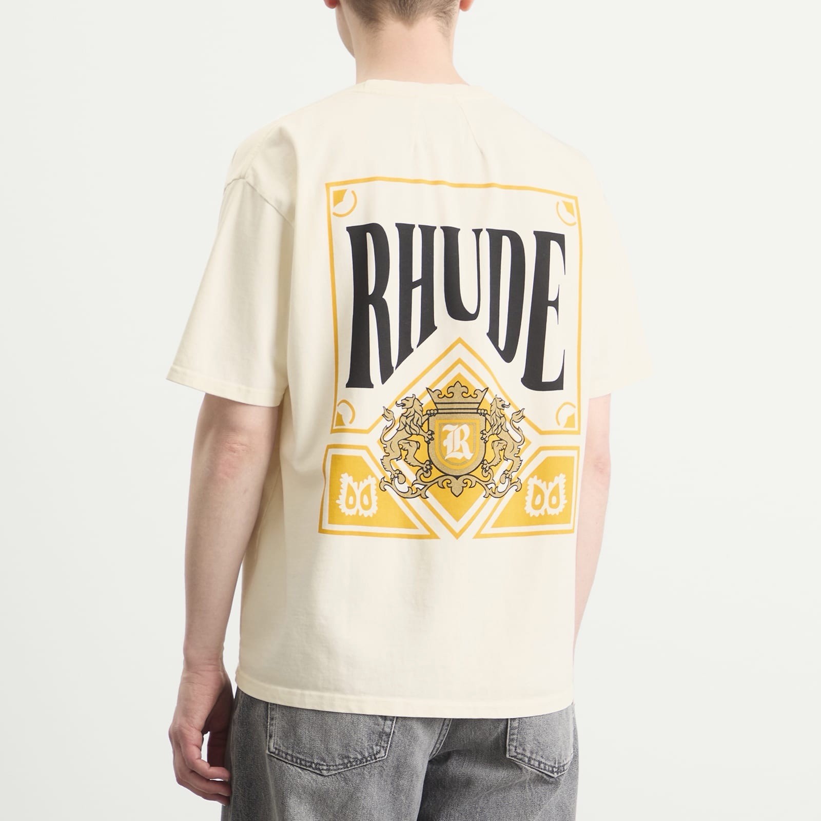 Rhude Playing Card Logo Tee - Large